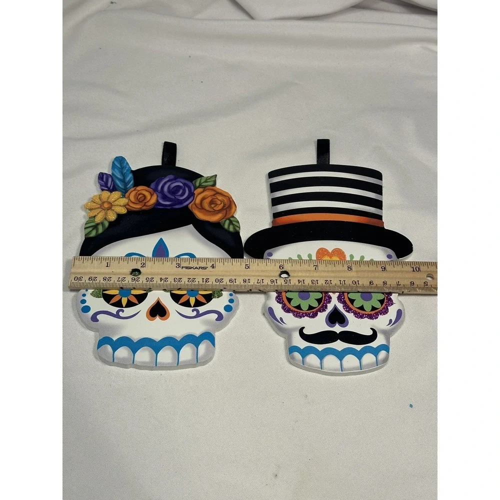 hanging‎ sugar skull home decor halloween